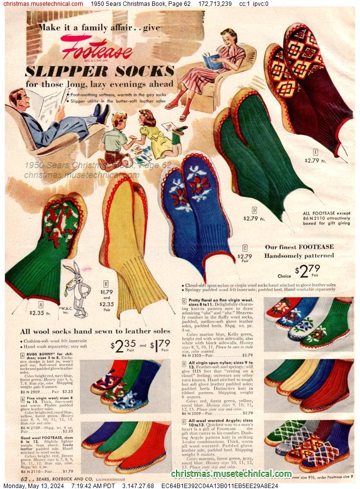 1950 Sears Christmas Book, Page 62