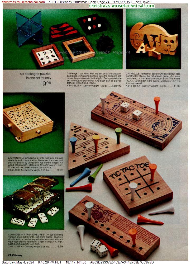 1981 JCPenney Christmas Book, Page 24