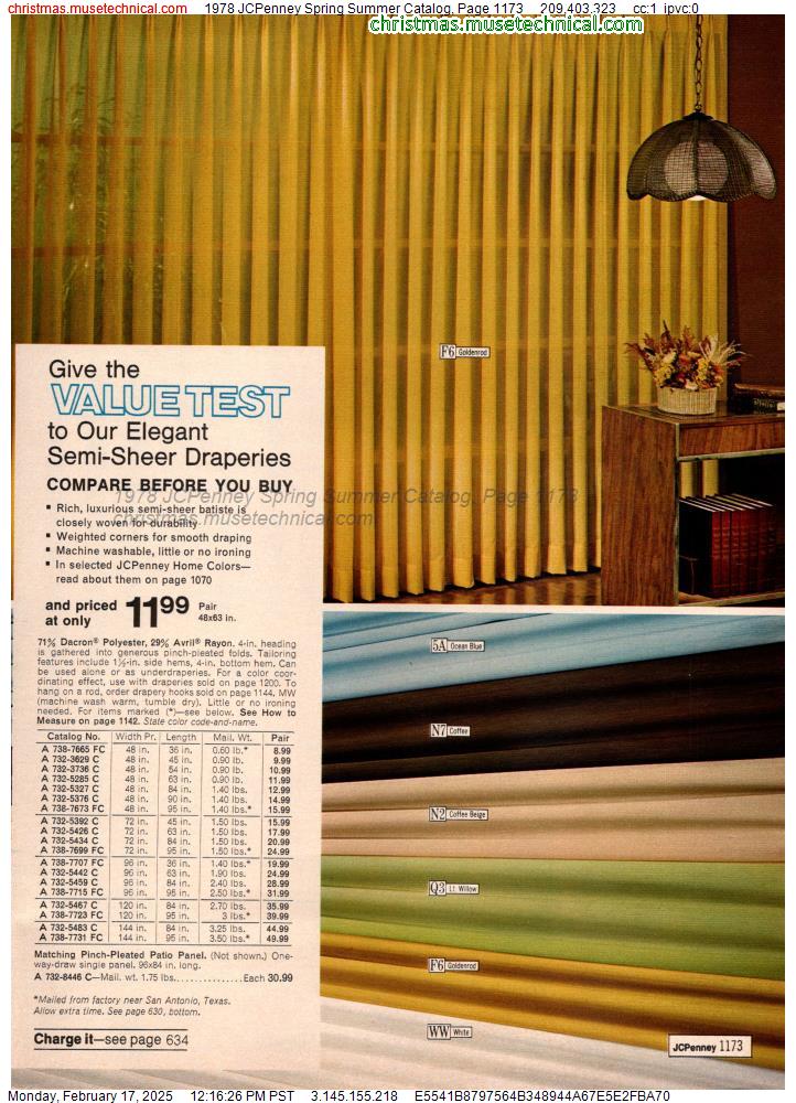 1978 JCPenney Spring Summer Catalog, Page 1173