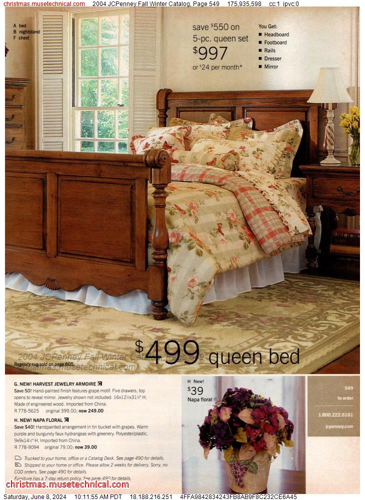 2004 JCPenney Fall Winter Catalog, Page 549