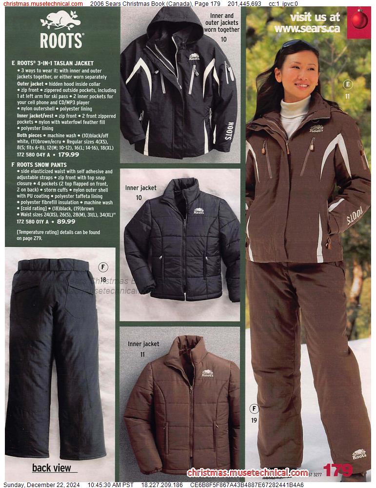 2006 Sears Christmas Book (Canada), Page 179