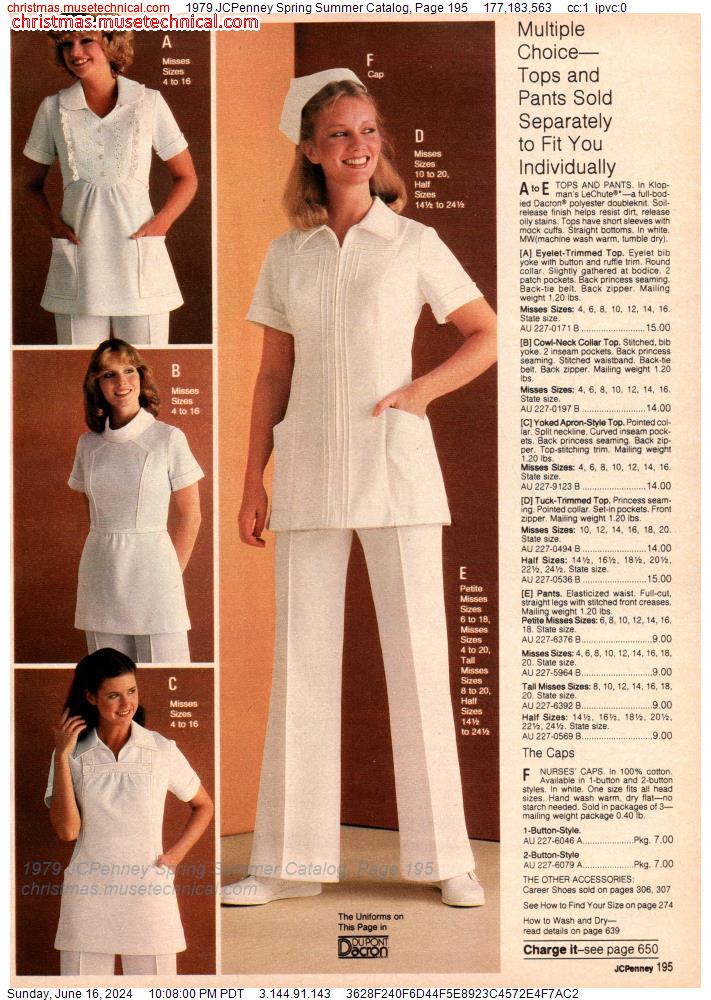 1979 JCPenney Spring Summer Catalog, Page 195