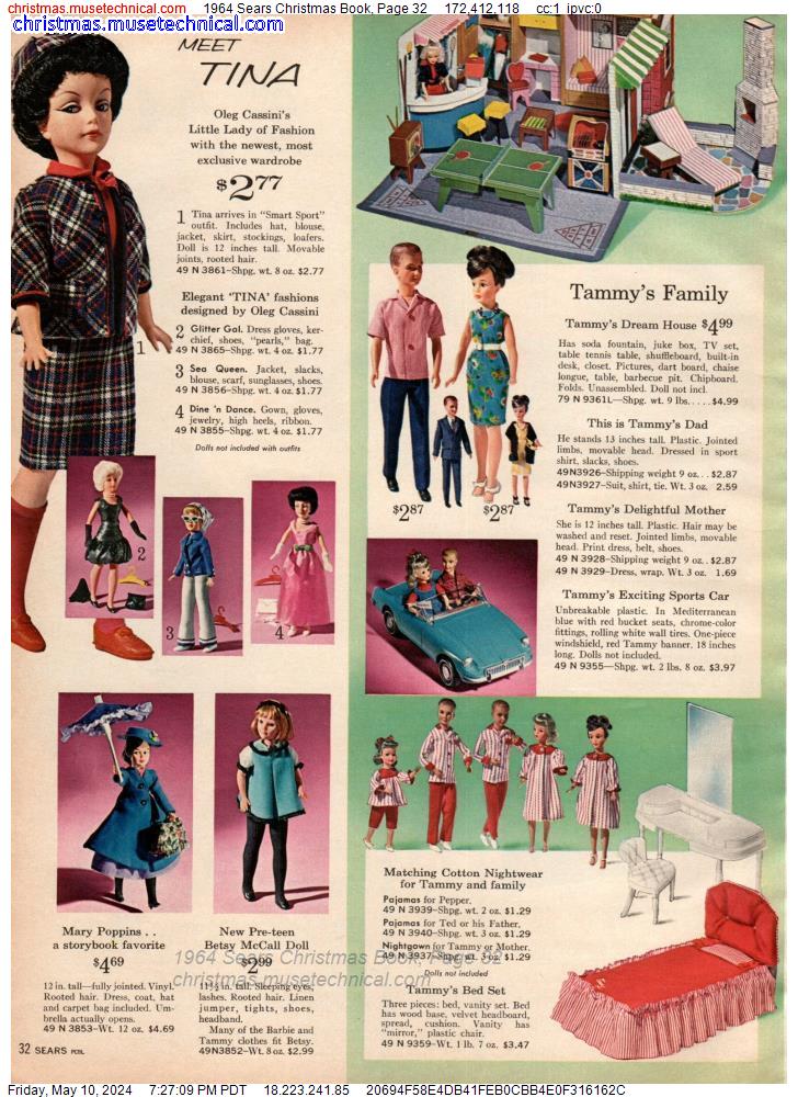1964 Sears Christmas Book, Page 32