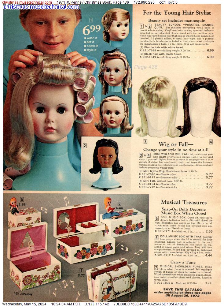 1971 JCPenney Christmas Book, Page 436