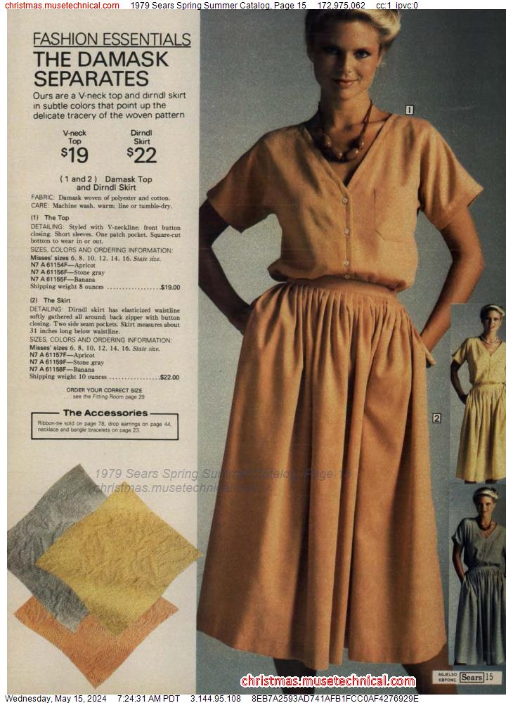1979 Sears Spring Summer Catalog, Page 15