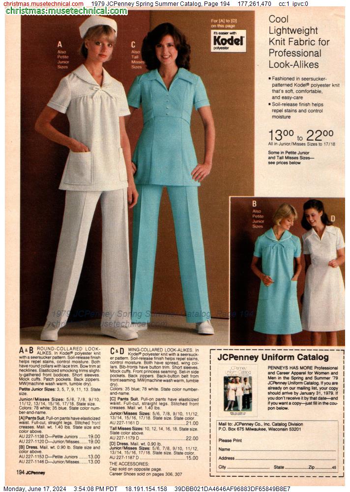 1979 JCPenney Spring Summer Catalog, Page 194