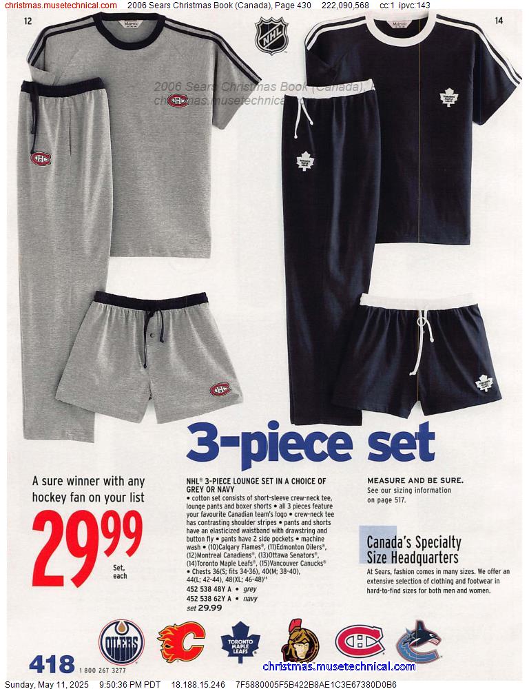 2006 Sears Christmas Book (Canada), Page 430