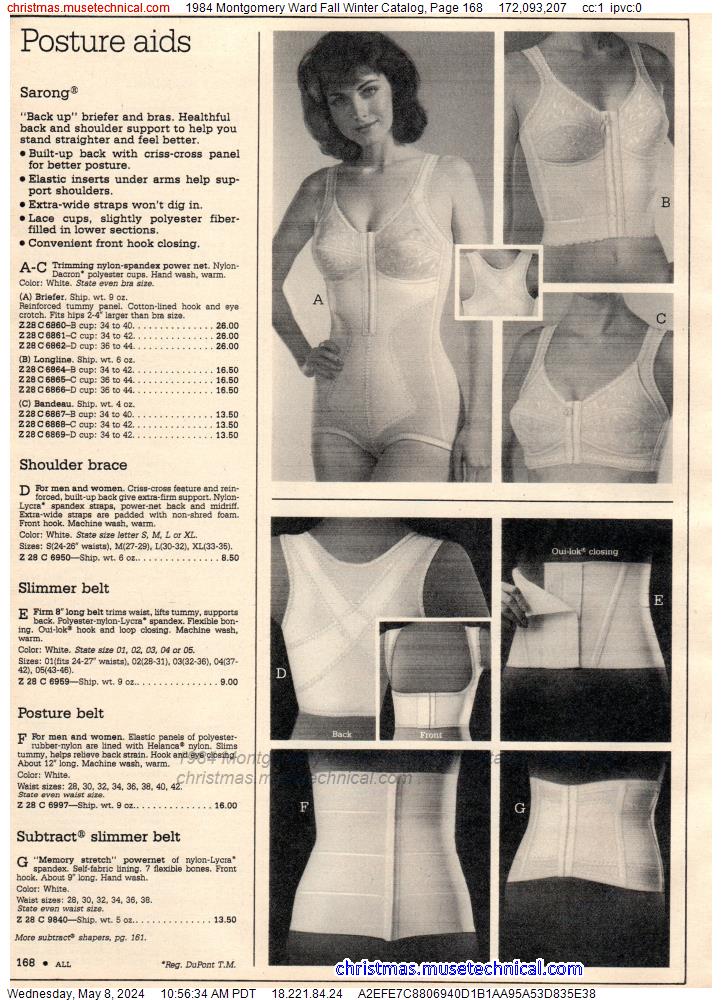 1984 Montgomery Ward Fall Winter Catalog, Page 168