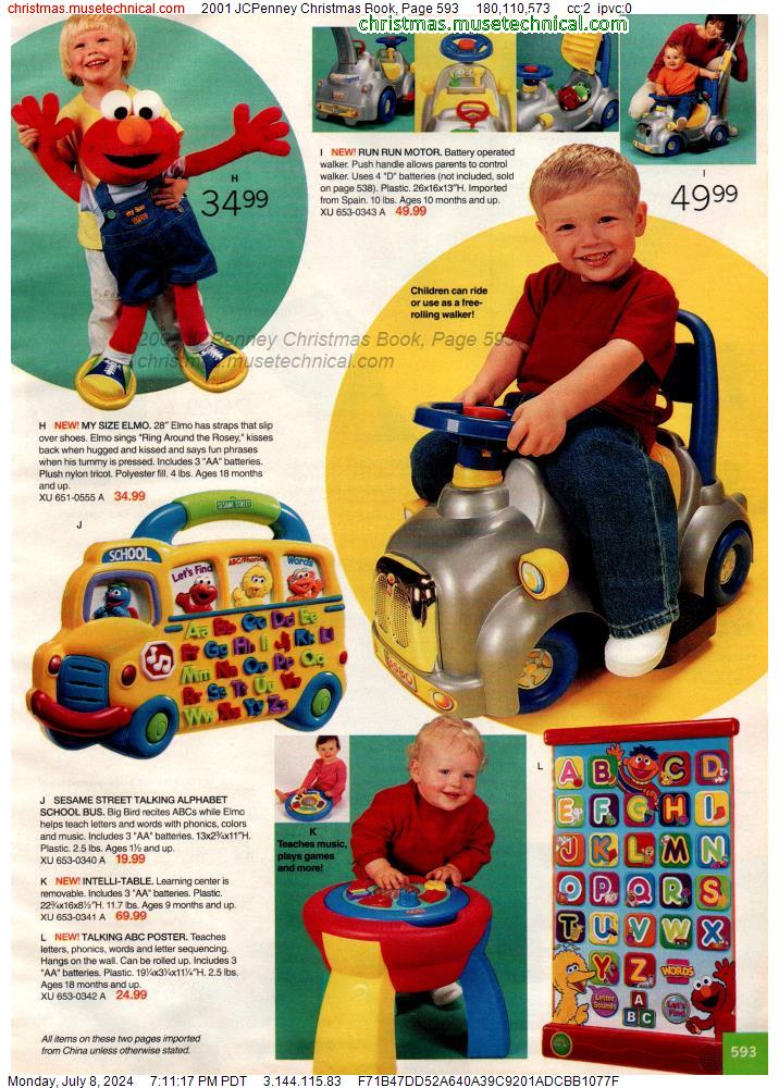 2001 JCPenney Christmas Book, Page 593