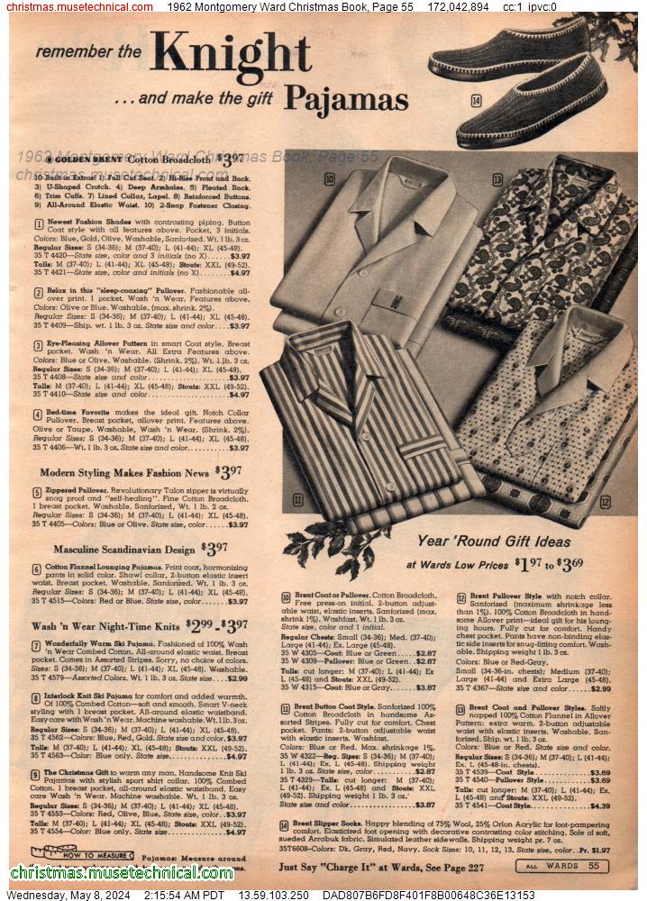 1962 Montgomery Ward Christmas Book, Page 55