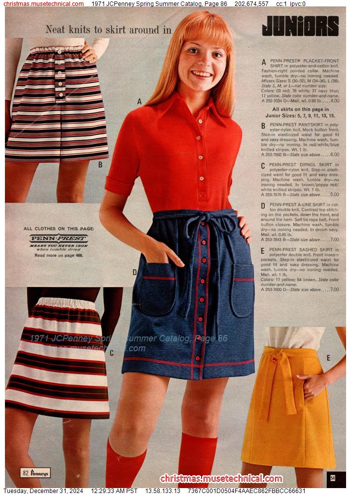 1971 JCPenney Spring Summer Catalog, Page 86