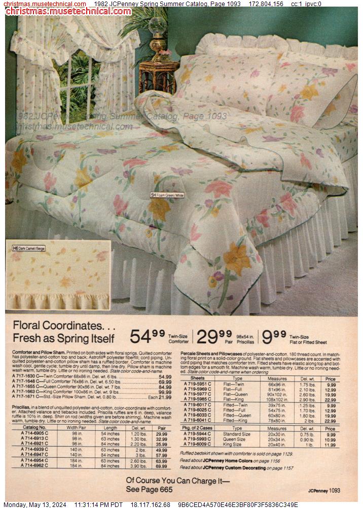1982 JCPenney Spring Summer Catalog, Page 1093