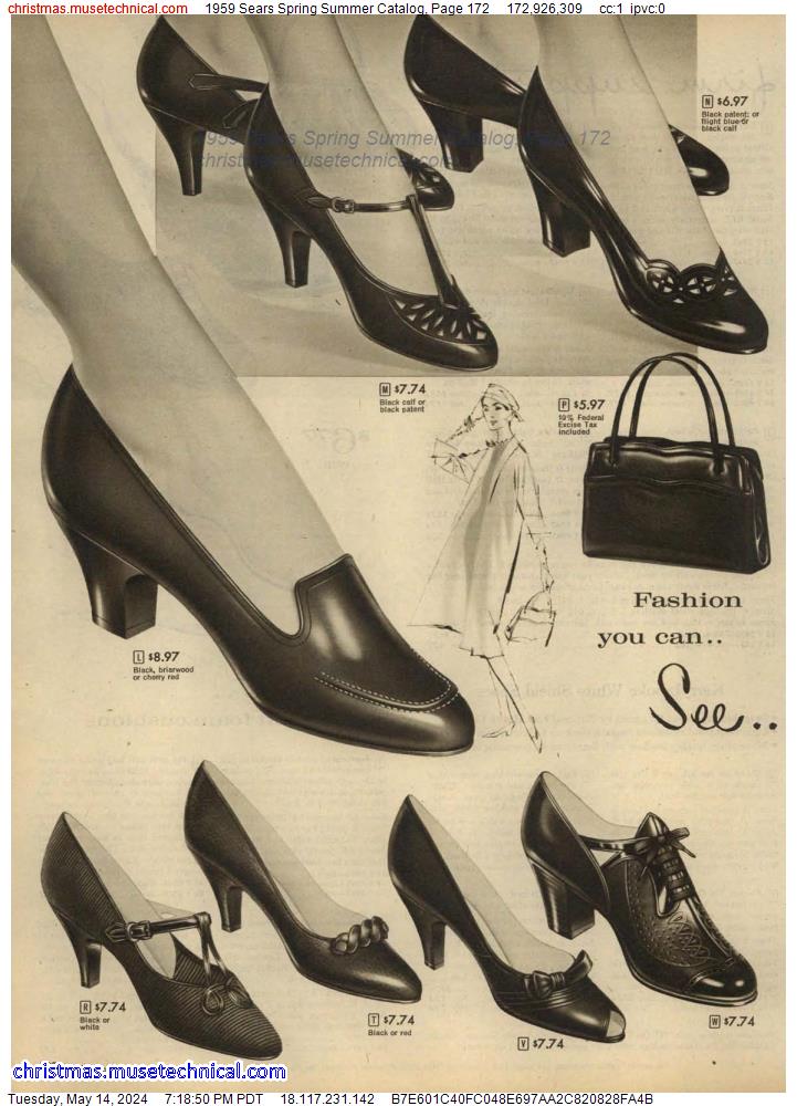 1959 Sears Spring Summer Catalog, Page 172