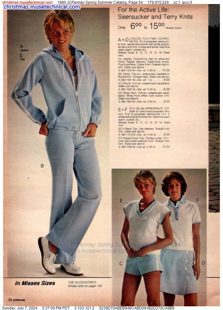 1980 JCPenney Spring Summer Catalog, Page 54