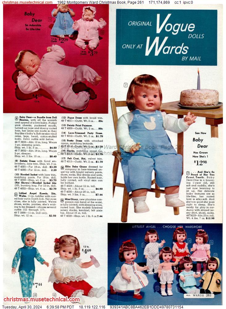 1962 Montgomery Ward Christmas Book, Page 261