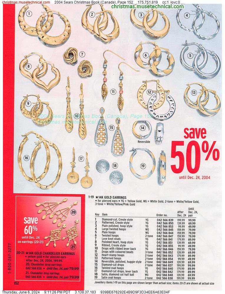 2004 Sears Christmas Book (Canada), Page 152