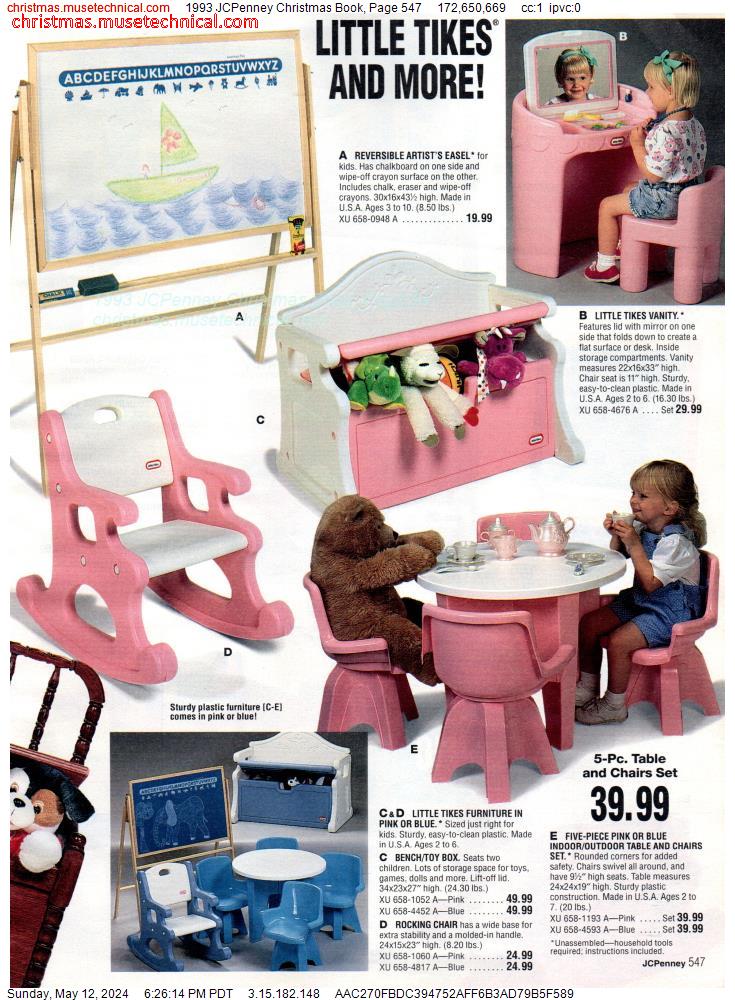 1993 JCPenney Christmas Book, Page 547
