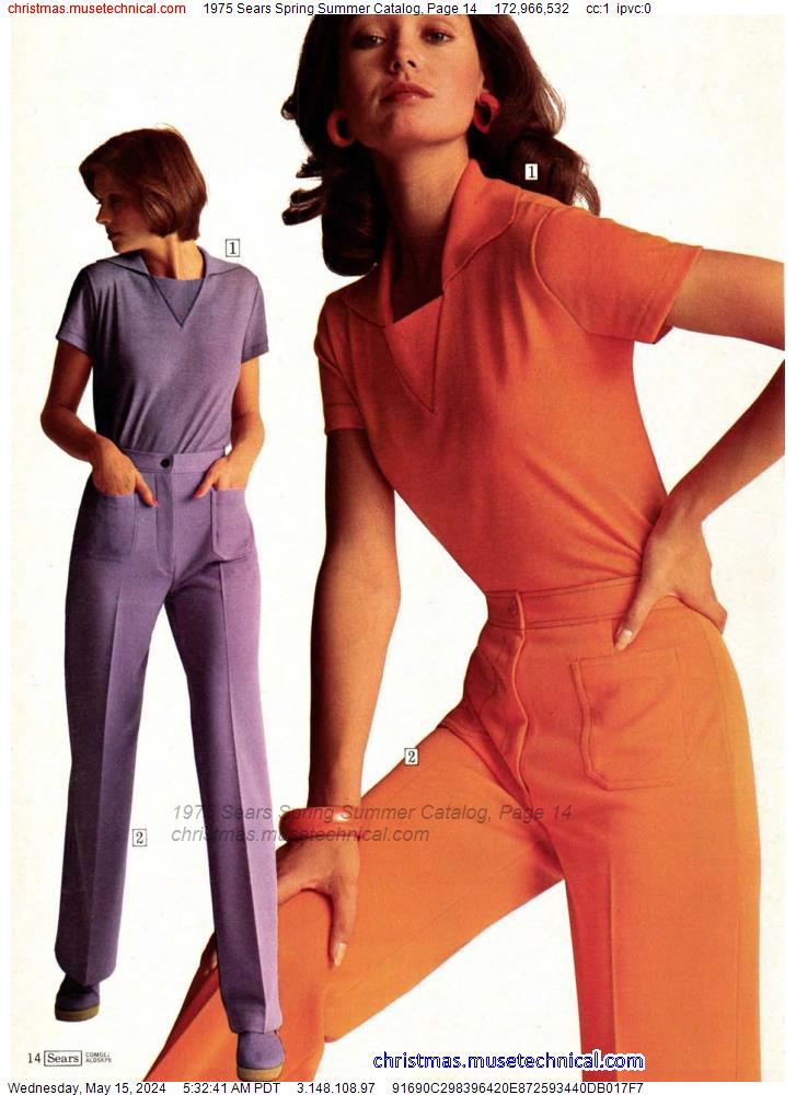 1975 Sears Spring Summer Catalog, Page 14
