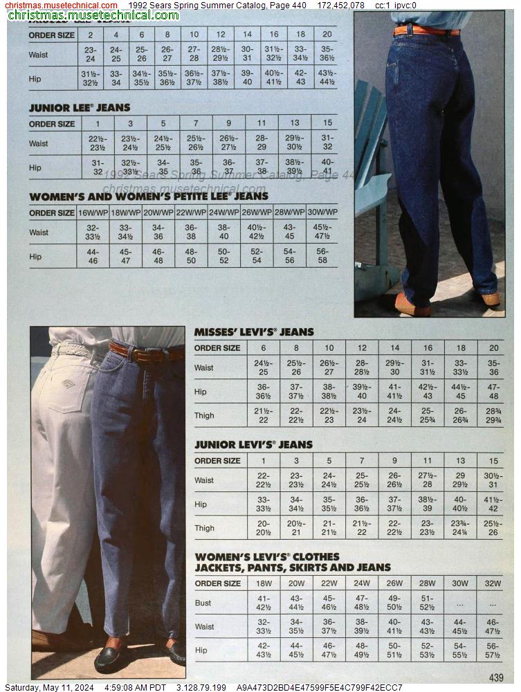 1992 Sears Spring Summer Catalog, Page 440