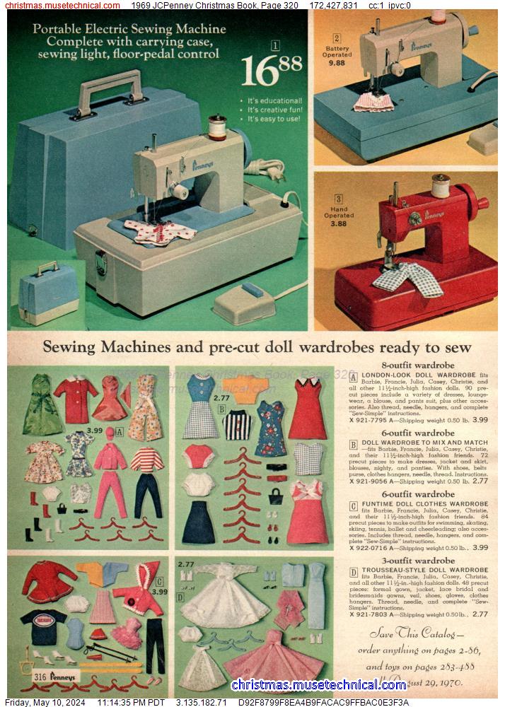 1969 JCPenney Christmas Book, Page 320