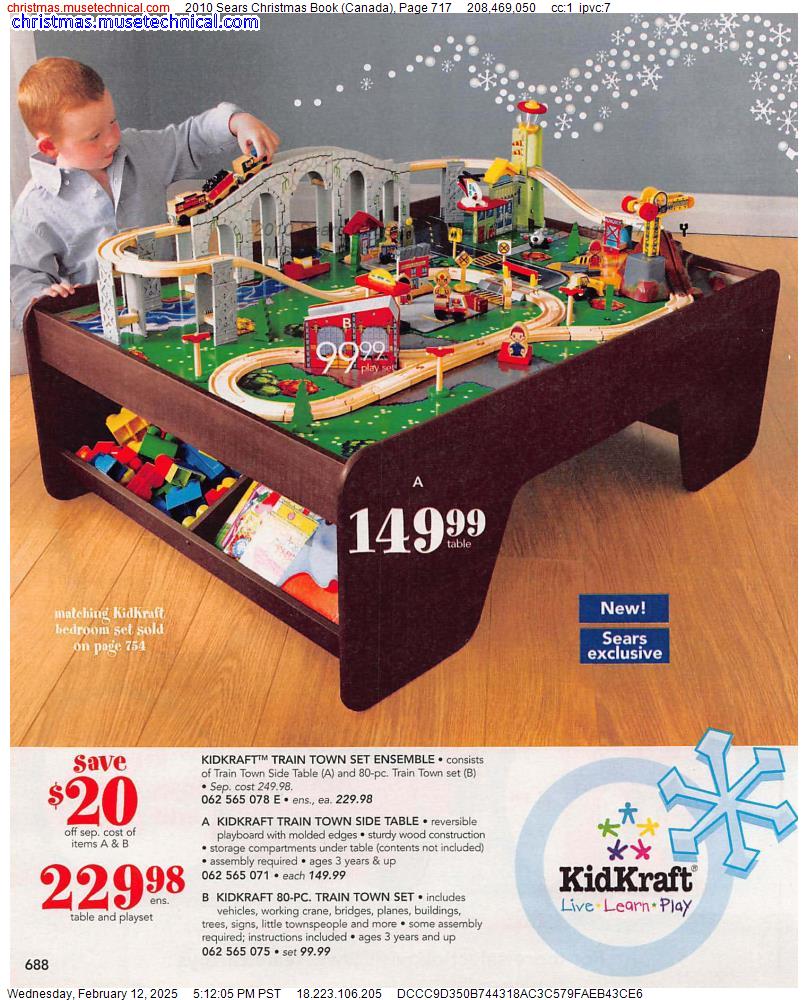 2010 Sears Christmas Book (Canada), Page 717