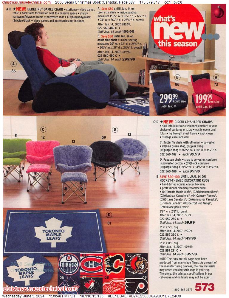 2006 Sears Christmas Book (Canada), Page 587