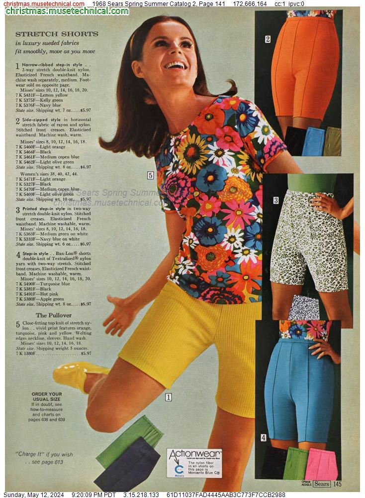 1968 Sears Spring Summer Catalog 2, Page 141