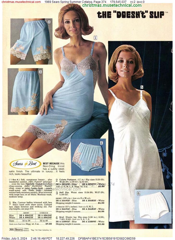 1969 Sears Spring Summer Catalog, Page 374