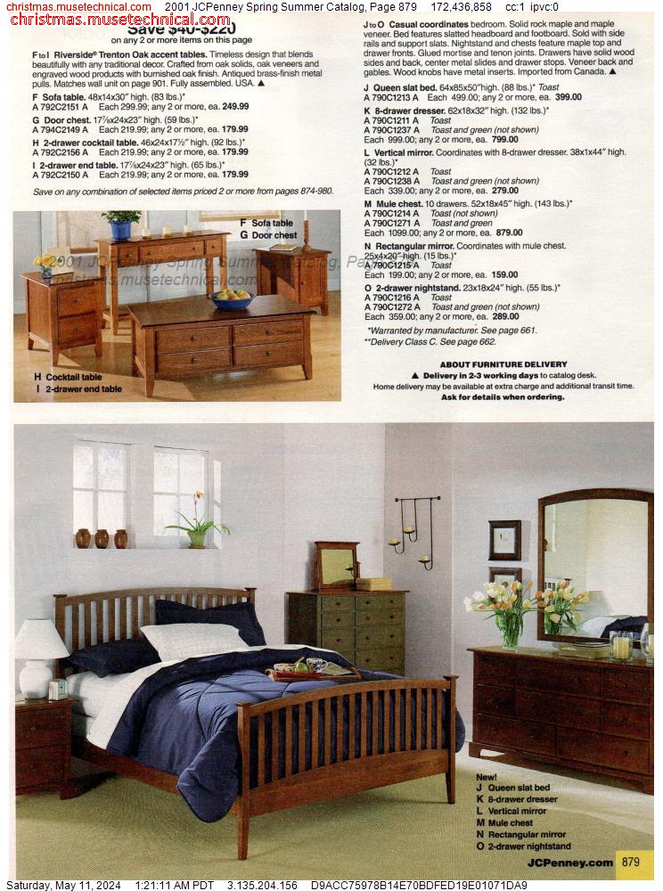 2001 JCPenney Spring Summer Catalog, Page 879