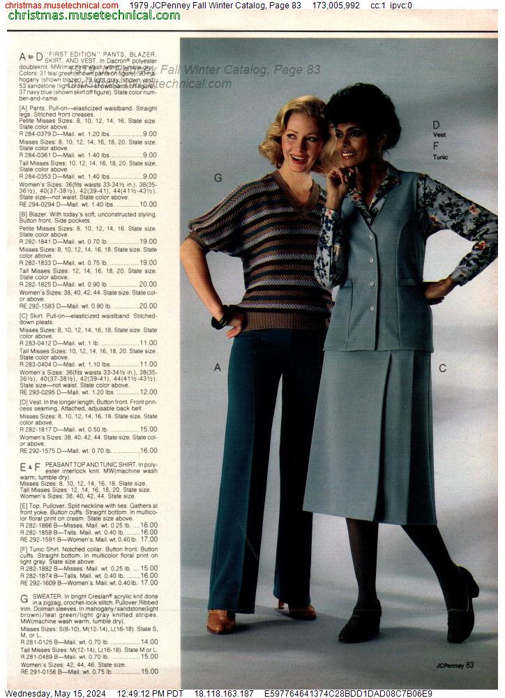 1979 JCPenney Fall Winter Catalog, Page 83