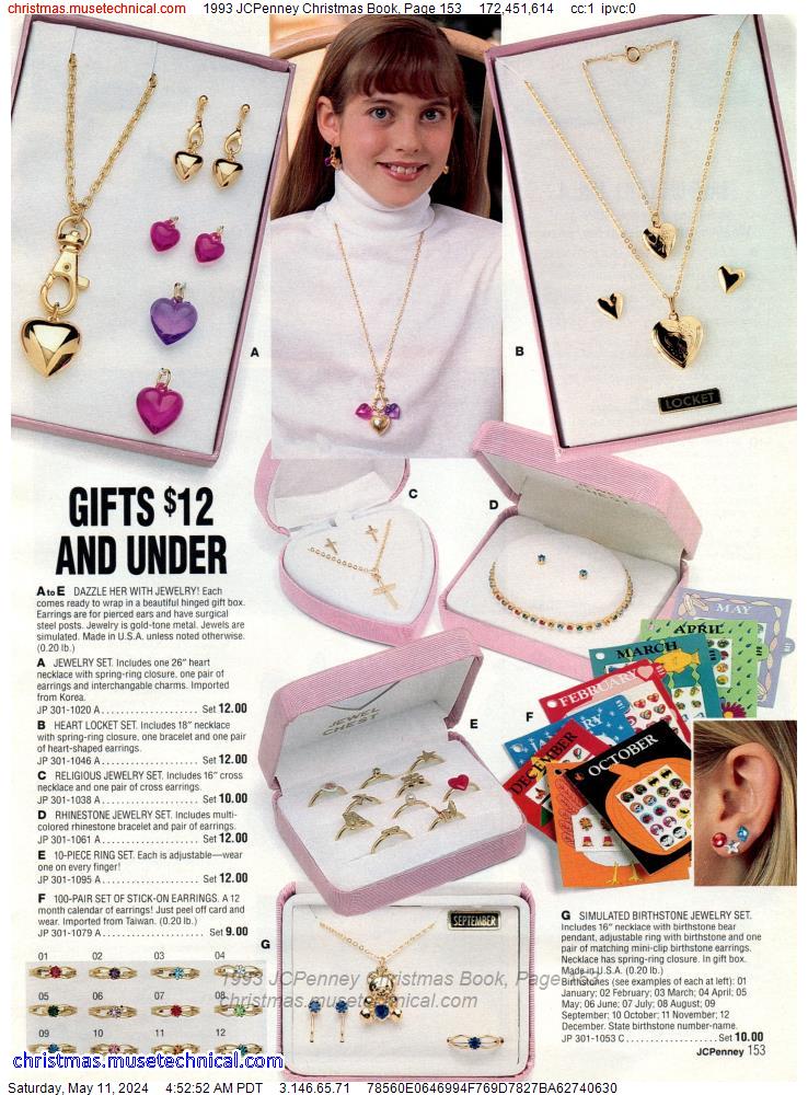 1993 JCPenney Christmas Book, Page 153