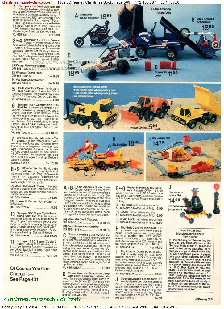 1982 JCPenney Christmas Book, Page 509