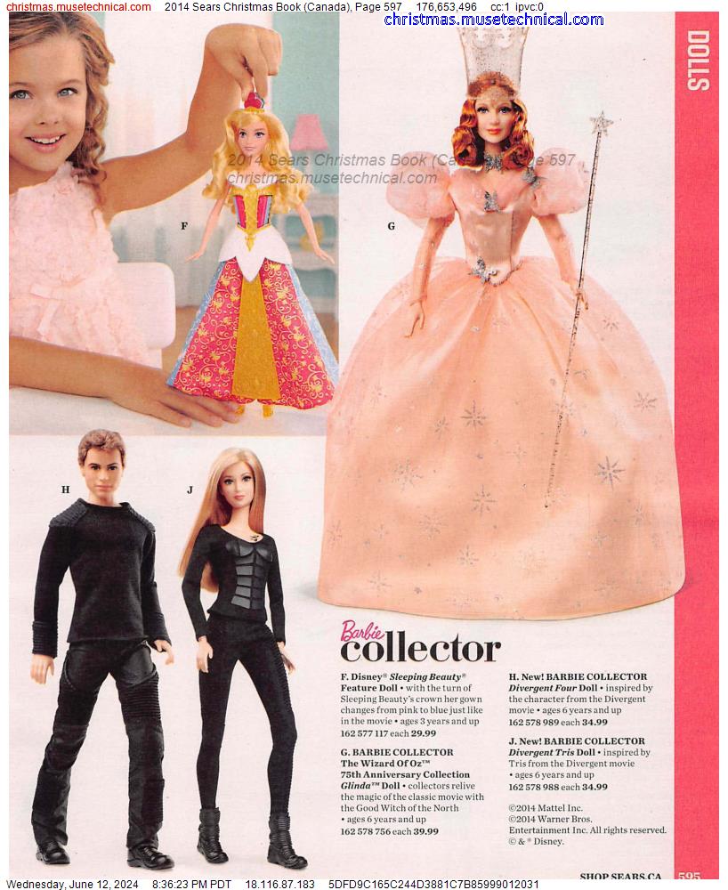 2014 Sears Christmas Book (Canada), Page 597