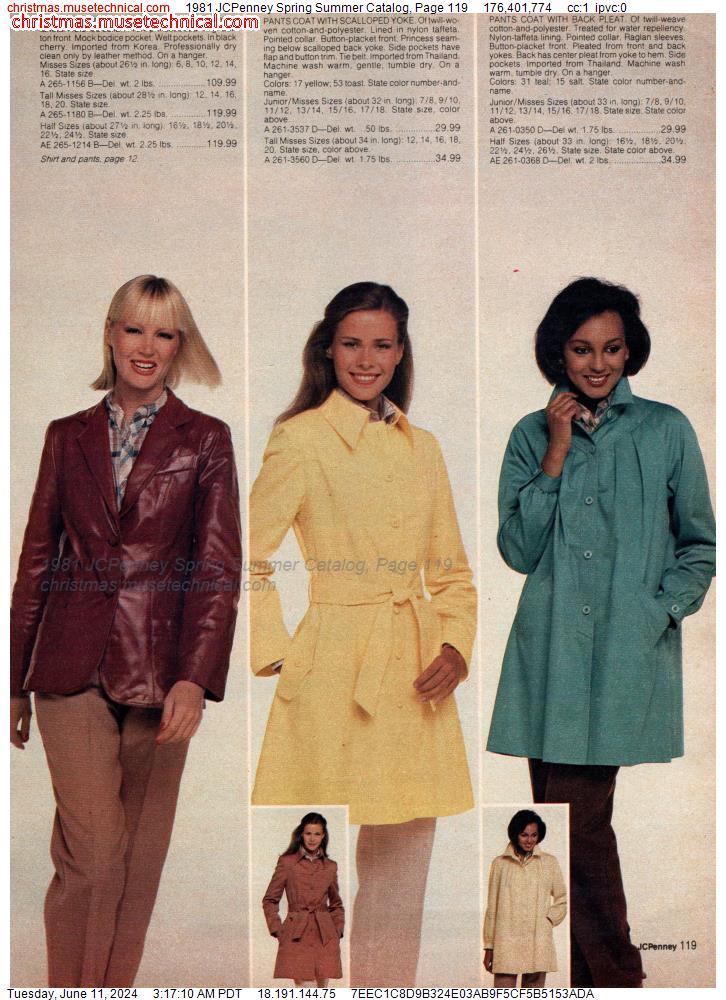 1981 JCPenney Spring Summer Catalog, Page 119