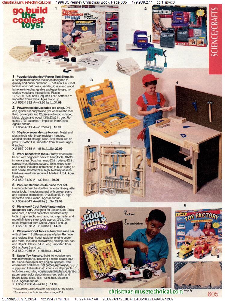 1996 JCPenney Christmas Book, Page 605