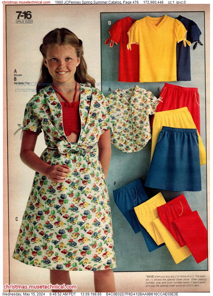 1980 JCPenney Spring Summer Catalog, Page 476