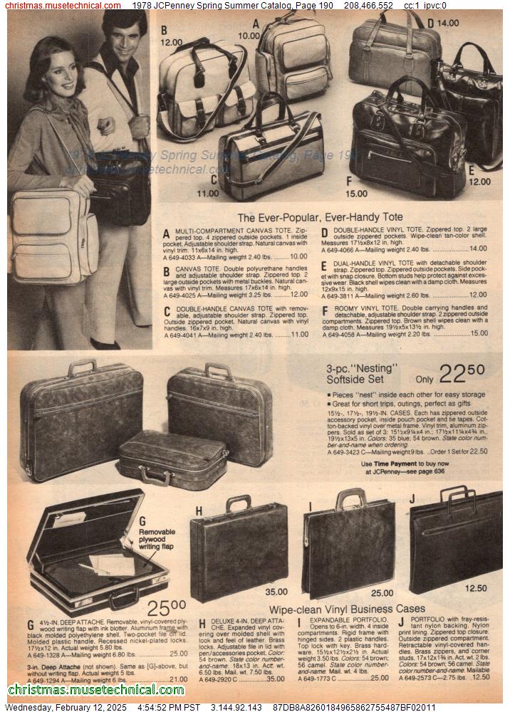 1978 JCPenney Spring Summer Catalog, Page 190