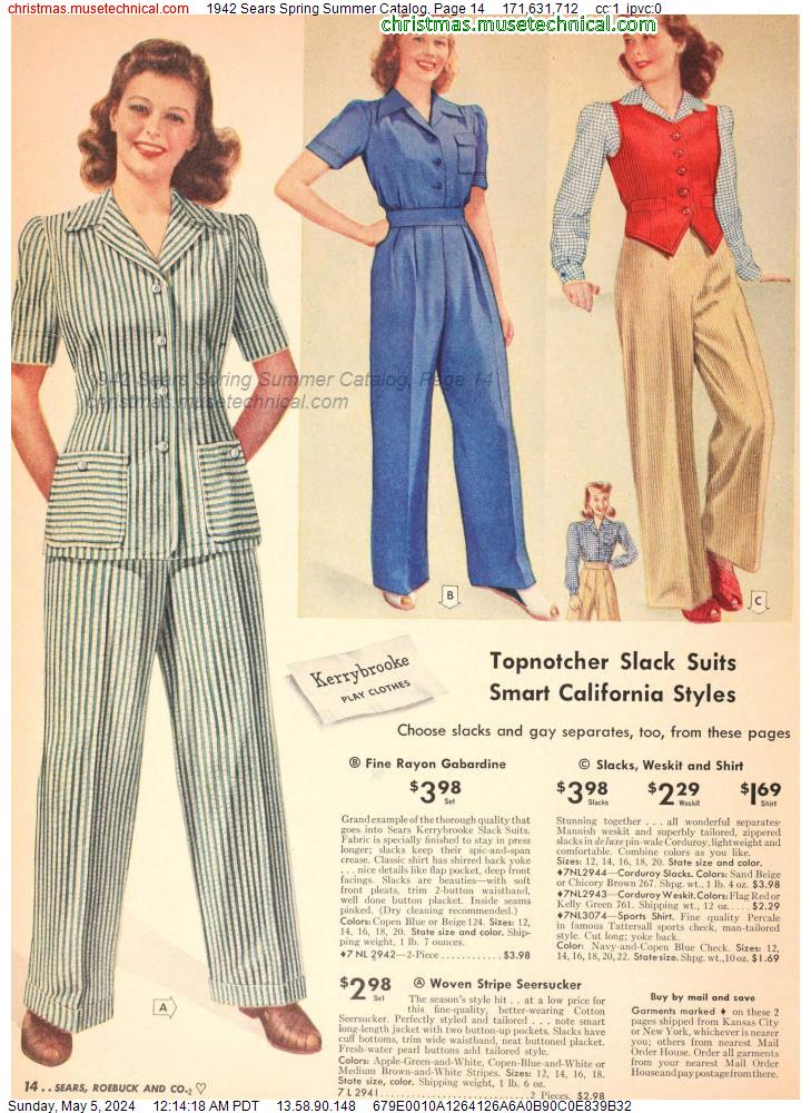 1942 Sears Spring Summer Catalog, Page 15 - Christmas 