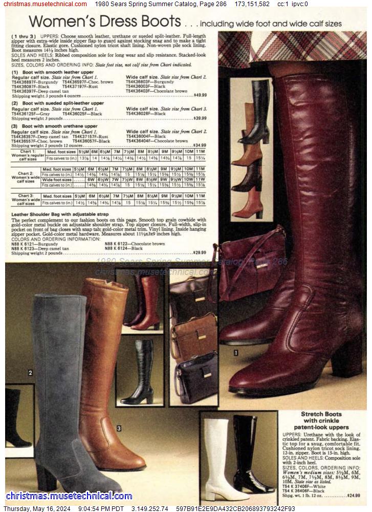1980 Sears Spring Summer Catalog, Page 286