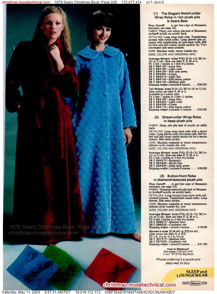 1979 Sears Christmas Book, Page 209