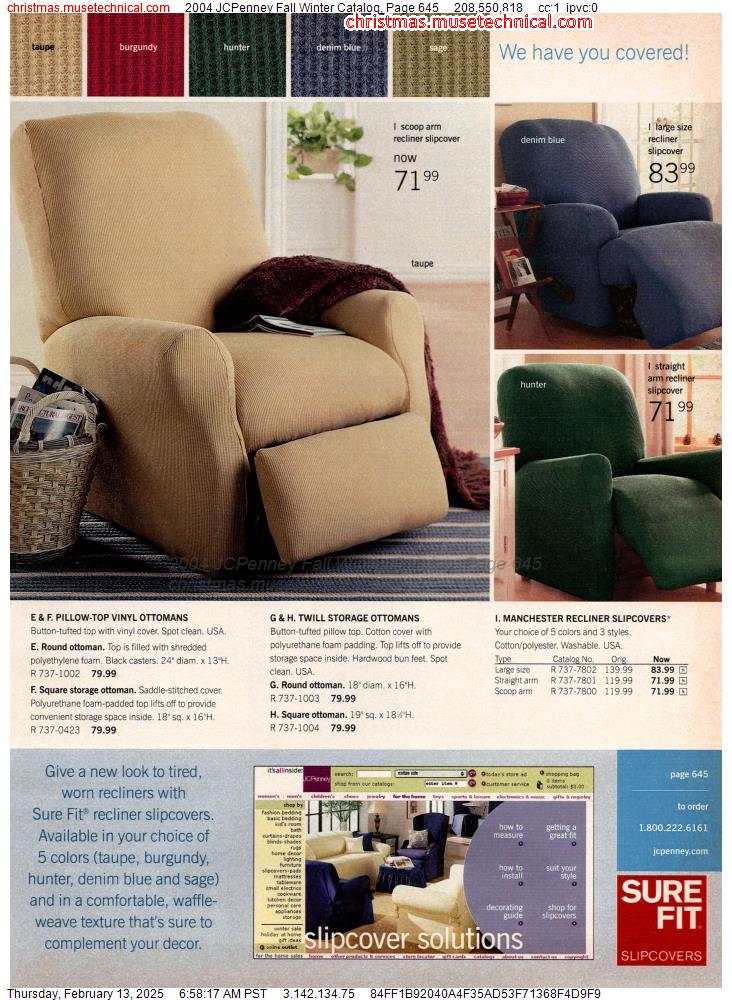 2004 JCPenney Fall Winter Catalog, Page 645