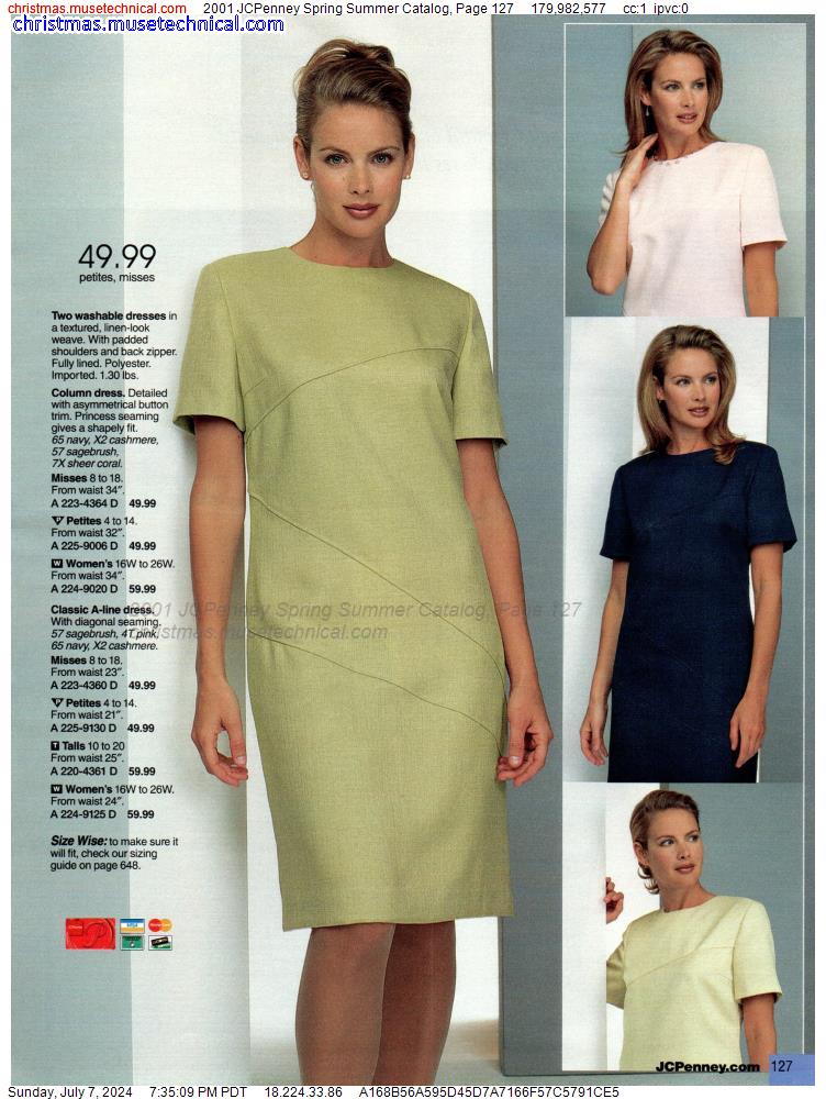 2001 JCPenney Spring Summer Catalog, Page 127