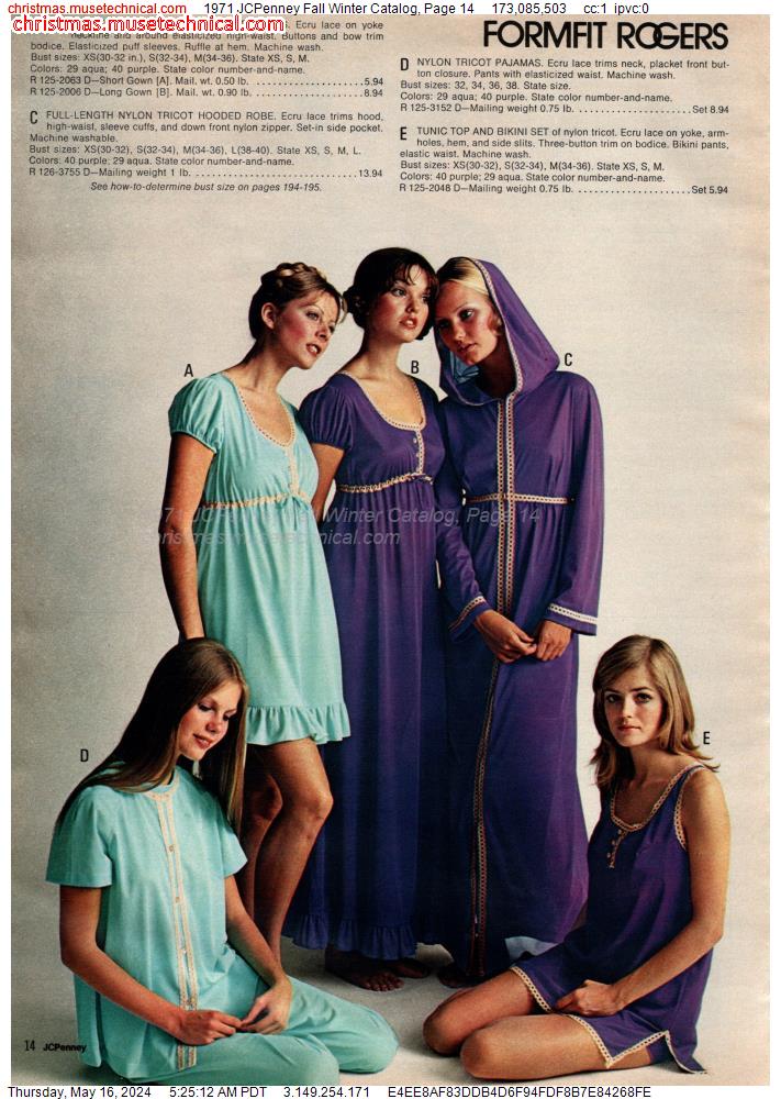 1971 JCPenney Fall Winter Catalog, Page 14