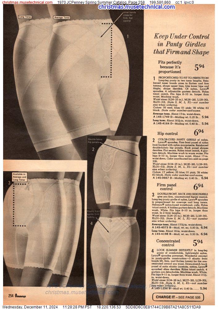 1970 JCPenney Spring Summer Catalog, Page 258