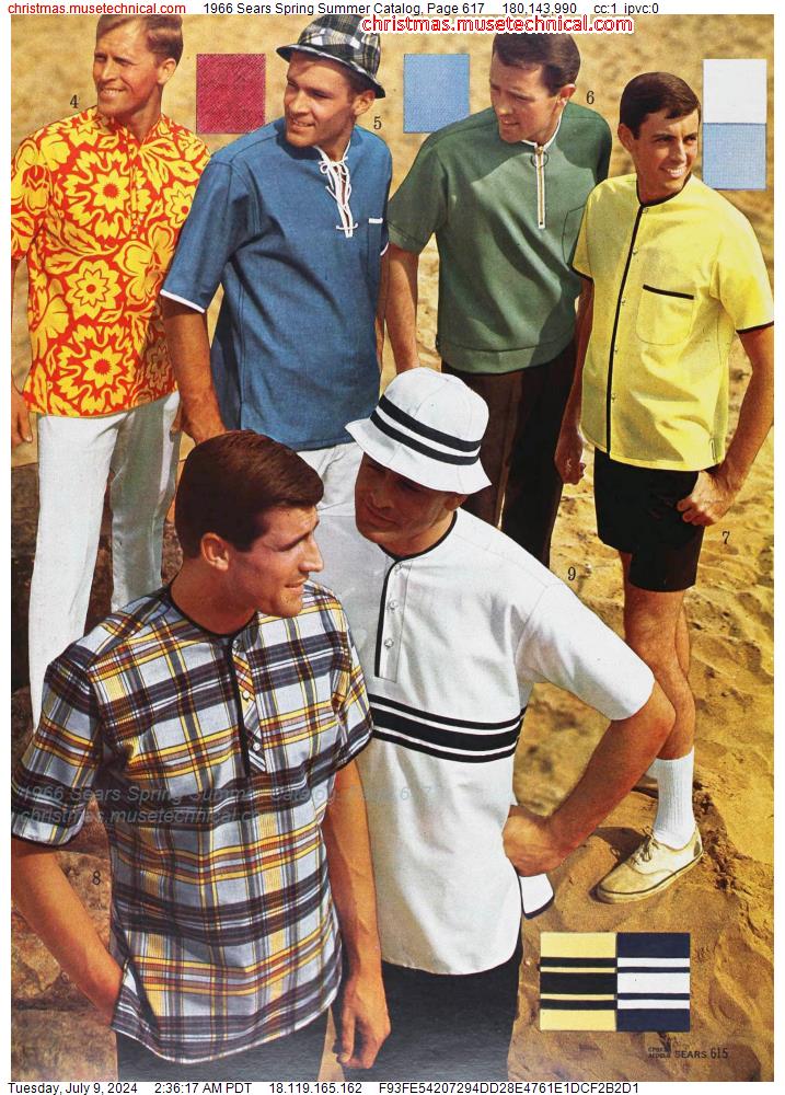 1966 Sears Spring Summer Catalog, Page 617