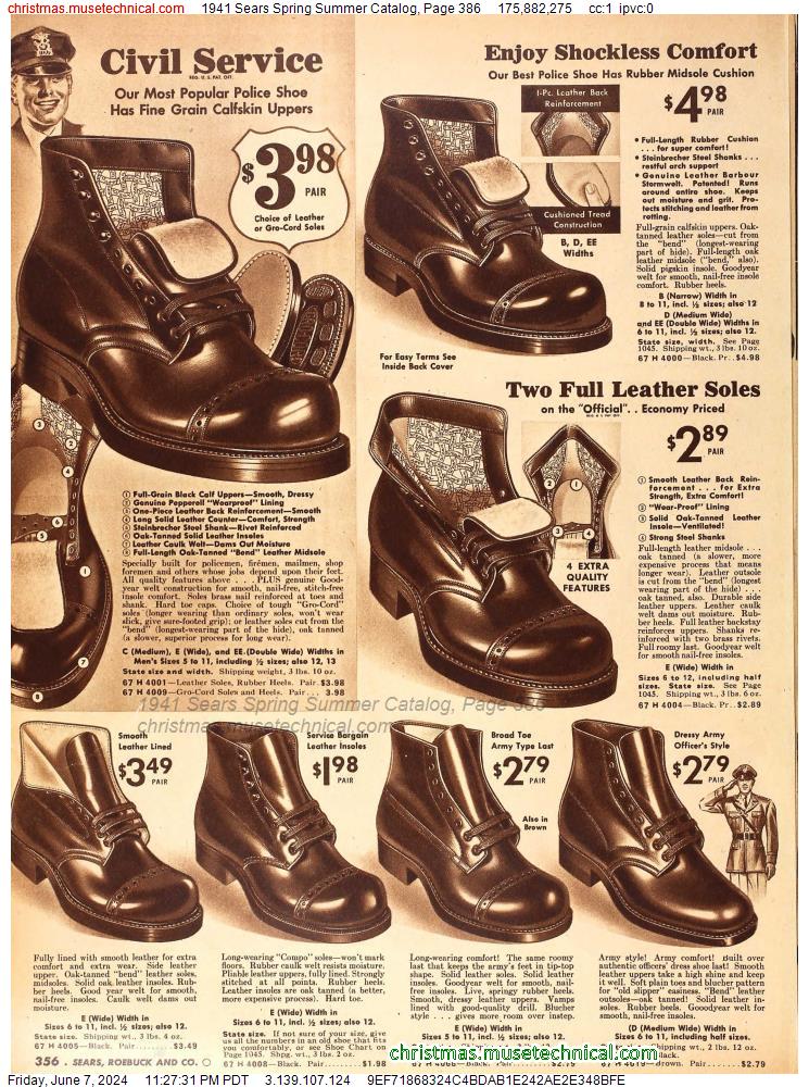 1941 Sears Spring Summer Catalog, Page 386