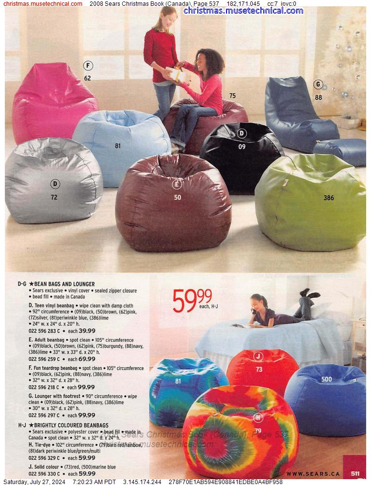 2008 Sears Christmas Book (Canada), Page 537
