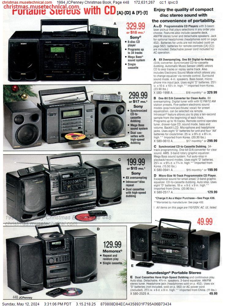 1994 JCPenney Christmas Book, Page 448