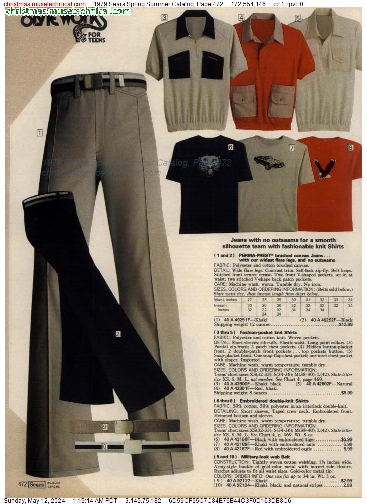 1979 Sears Spring Summer Catalog, Page 472