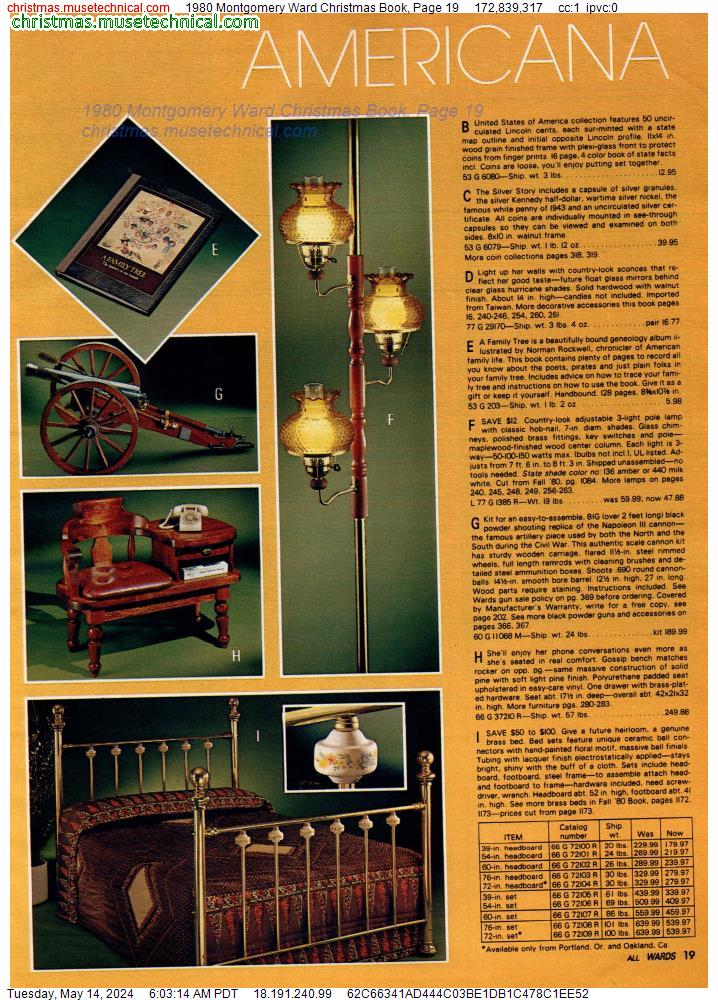 1980 Montgomery Ward Christmas Book, Page 19